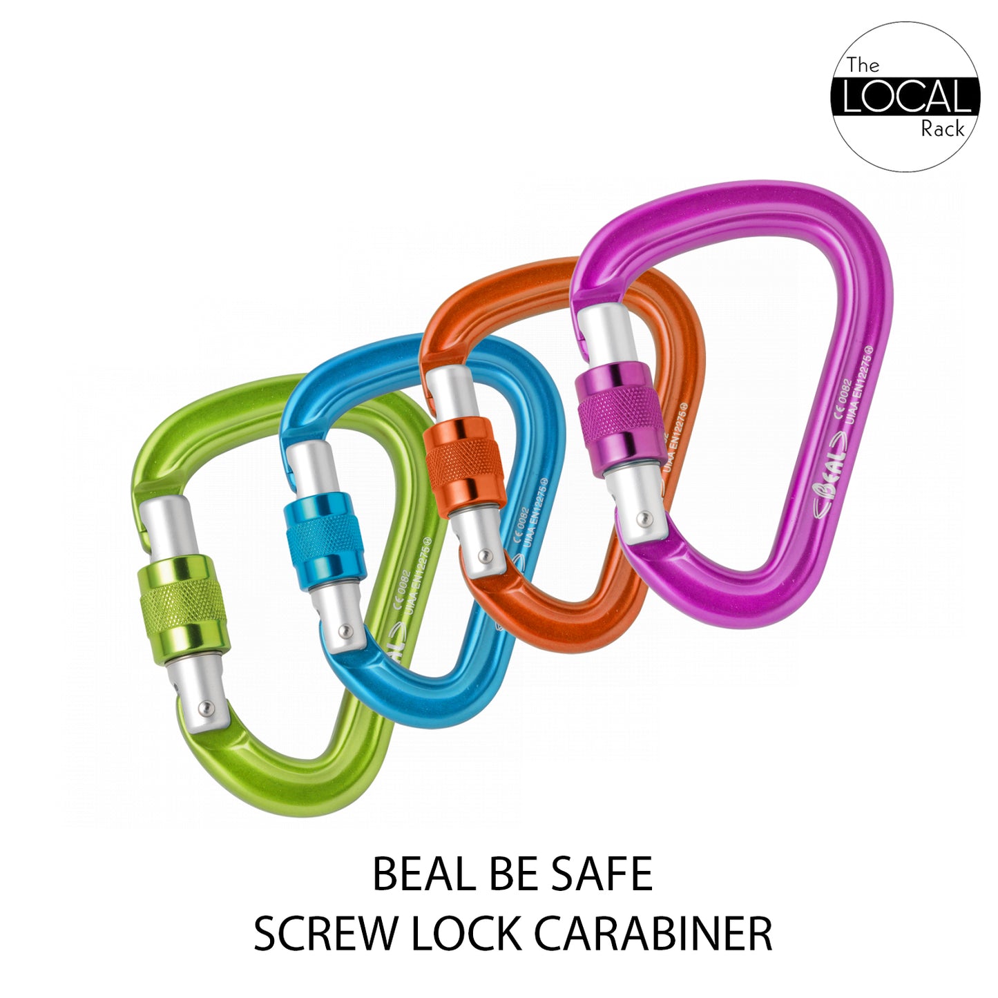 Beal BE SAFE Locking Carabiner