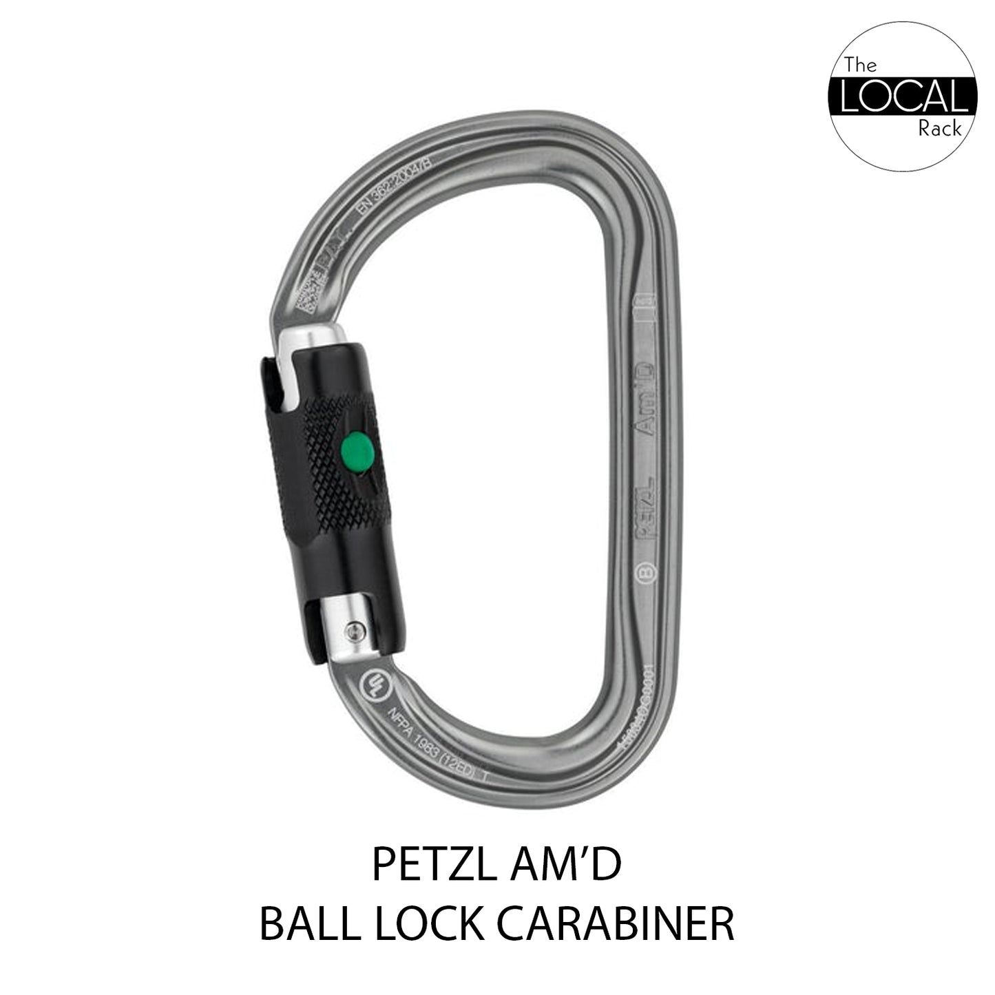 Petzl AM'D BALL-LOCK Carabiner (v16)