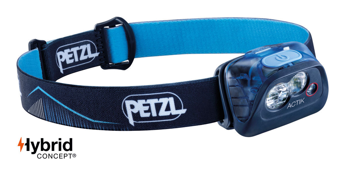 [BUNDLE] Petzl ACTIK HeadLamp (v19), 350 lumens with CORE Rechargeable Battery
