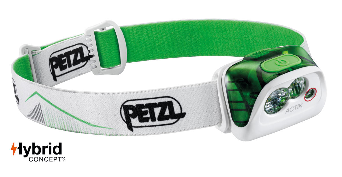 [BUNDLE] Petzl ACTIK HeadLamp (v19), 350 lumens with CORE Rechargeable Battery