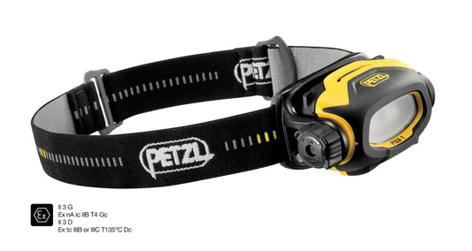 Petzl PIXA® 1 Headlamp for use in ATEX explosive environments, suitable for proximity lighting. 60 lumens